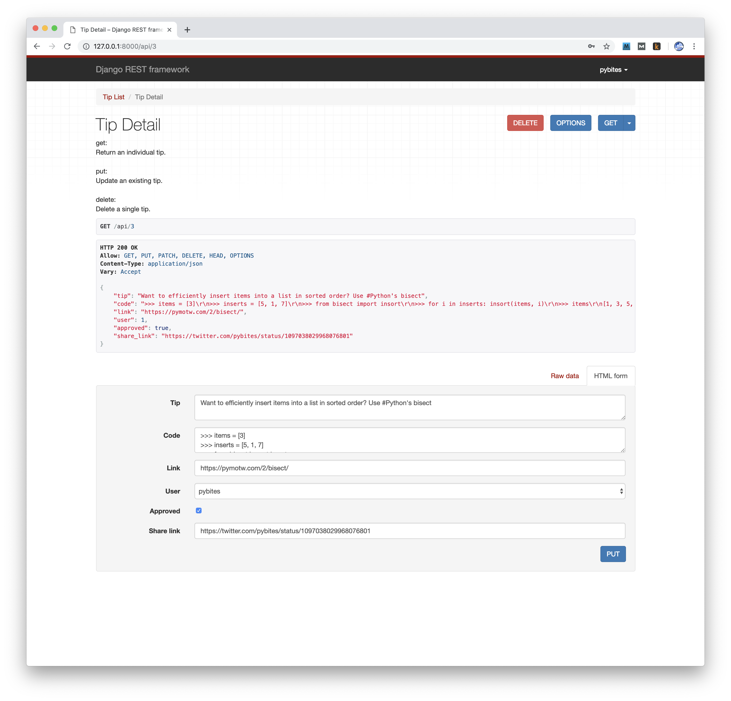 Build A Rest Api In 30 Minutes With Django Framework Autonomía Django ...