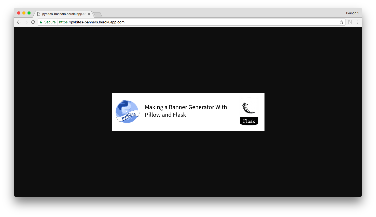 banner with pybites article logo